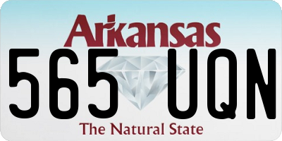 AR license plate 565UQN