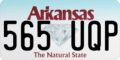 AR license plate 565UQP