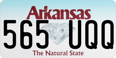 AR license plate 565UQQ
