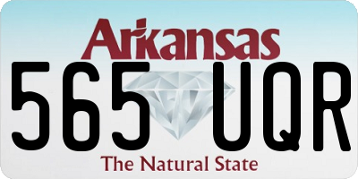 AR license plate 565UQR