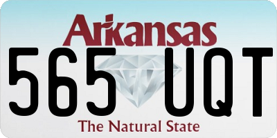 AR license plate 565UQT