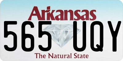 AR license plate 565UQY
