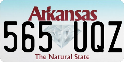AR license plate 565UQZ