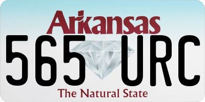 AR license plate 565URC
