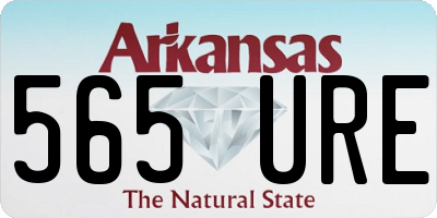 AR license plate 565URE