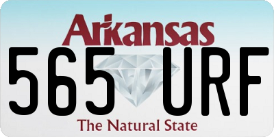 AR license plate 565URF