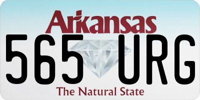 AR license plate 565URG