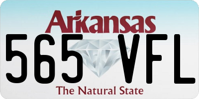 AR license plate 565VFL
