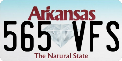AR license plate 565VFS