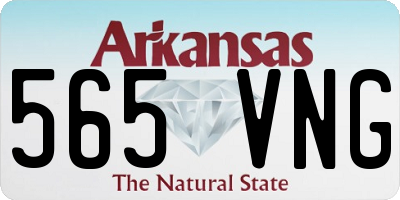 AR license plate 565VNG