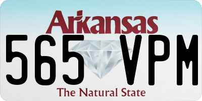 AR license plate 565VPM
