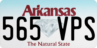 AR license plate 565VPS
