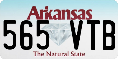AR license plate 565VTB