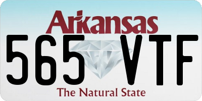 AR license plate 565VTF