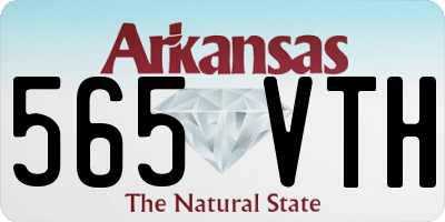 AR license plate 565VTH