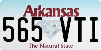 AR license plate 565VTI