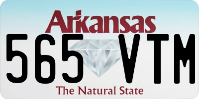 AR license plate 565VTM