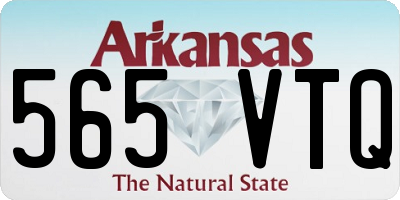 AR license plate 565VTQ