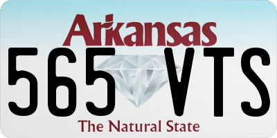 AR license plate 565VTS