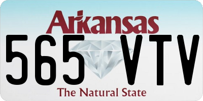 AR license plate 565VTV