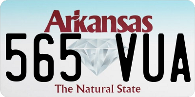 AR license plate 565VUA