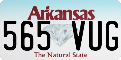 AR license plate 565VUG