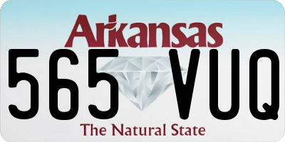 AR license plate 565VUQ