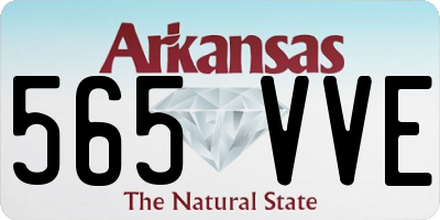 AR license plate 565VVE