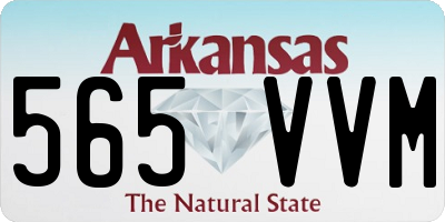AR license plate 565VVM