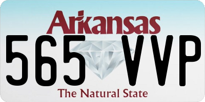 AR license plate 565VVP
