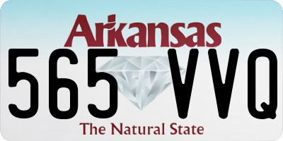 AR license plate 565VVQ