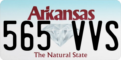 AR license plate 565VVS