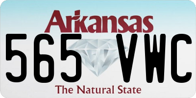 AR license plate 565VWC