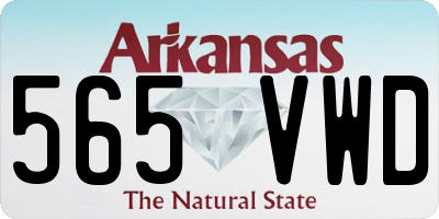 AR license plate 565VWD