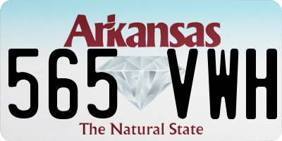 AR license plate 565VWH