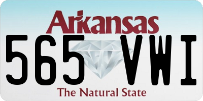 AR license plate 565VWI