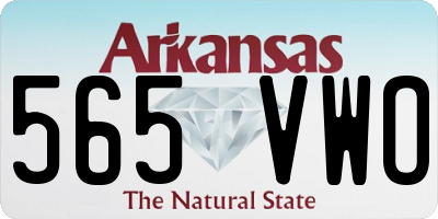 AR license plate 565VWO