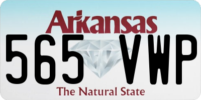 AR license plate 565VWP