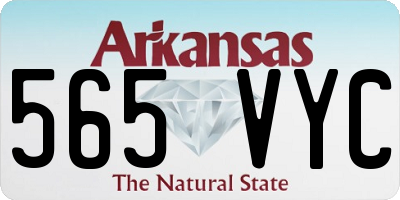 AR license plate 565VYC