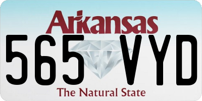 AR license plate 565VYD
