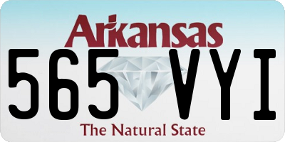 AR license plate 565VYI