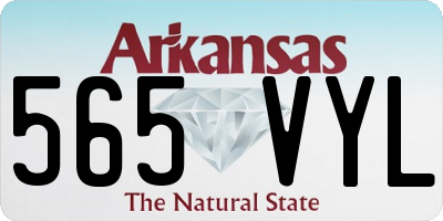 AR license plate 565VYL