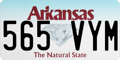 AR license plate 565VYM