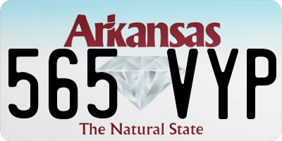 AR license plate 565VYP