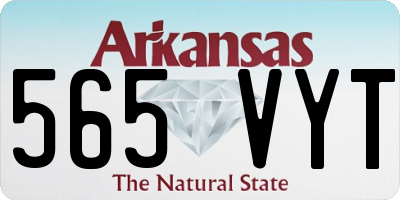 AR license plate 565VYT