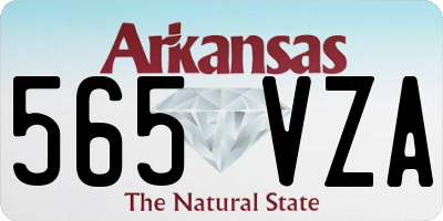 AR license plate 565VZA
