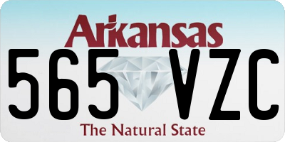 AR license plate 565VZC