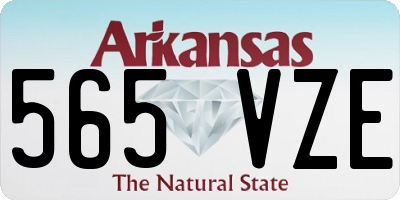 AR license plate 565VZE