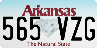 AR license plate 565VZG