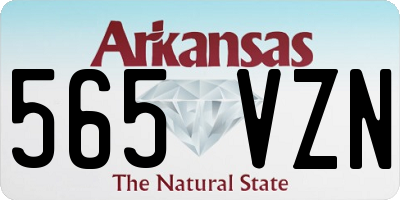 AR license plate 565VZN